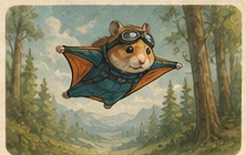 Forest fly-bys